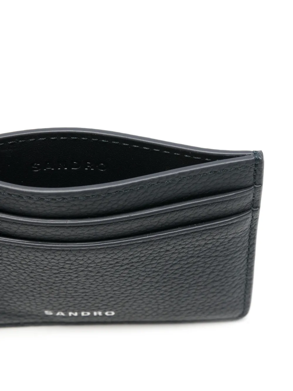  Sandro Leather Cardholder - Blue 