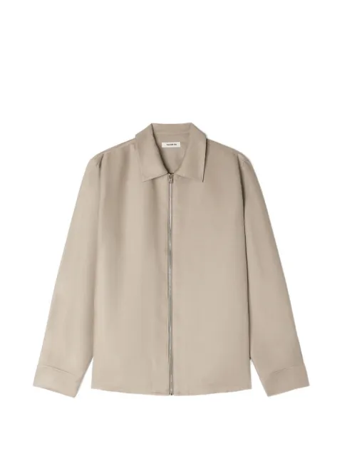 SANDRO zip-fastening shirt jacket
