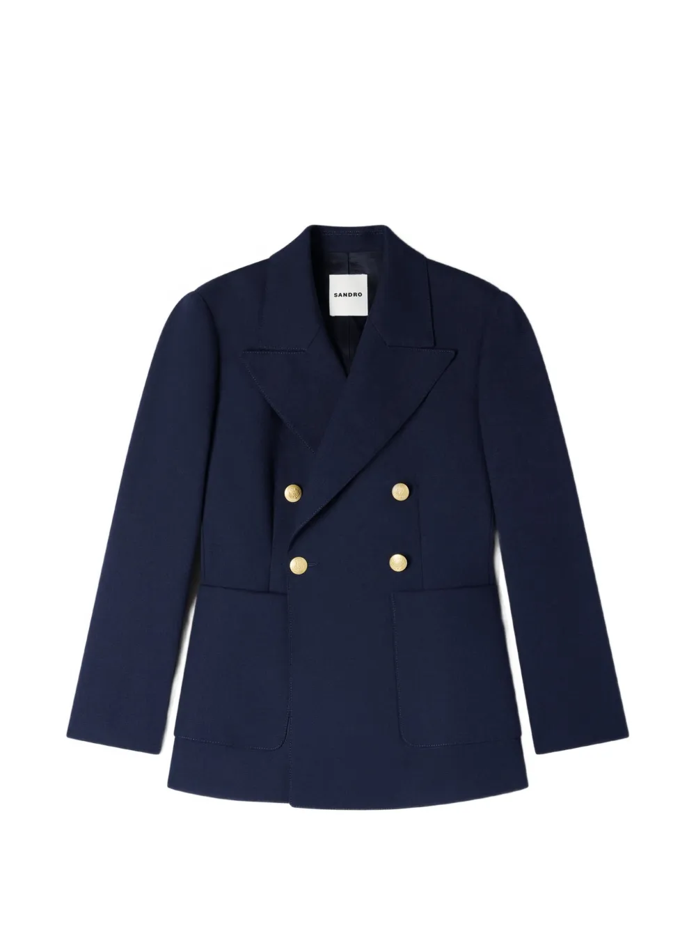 SANDRO Blazer doppiopetto - Blu