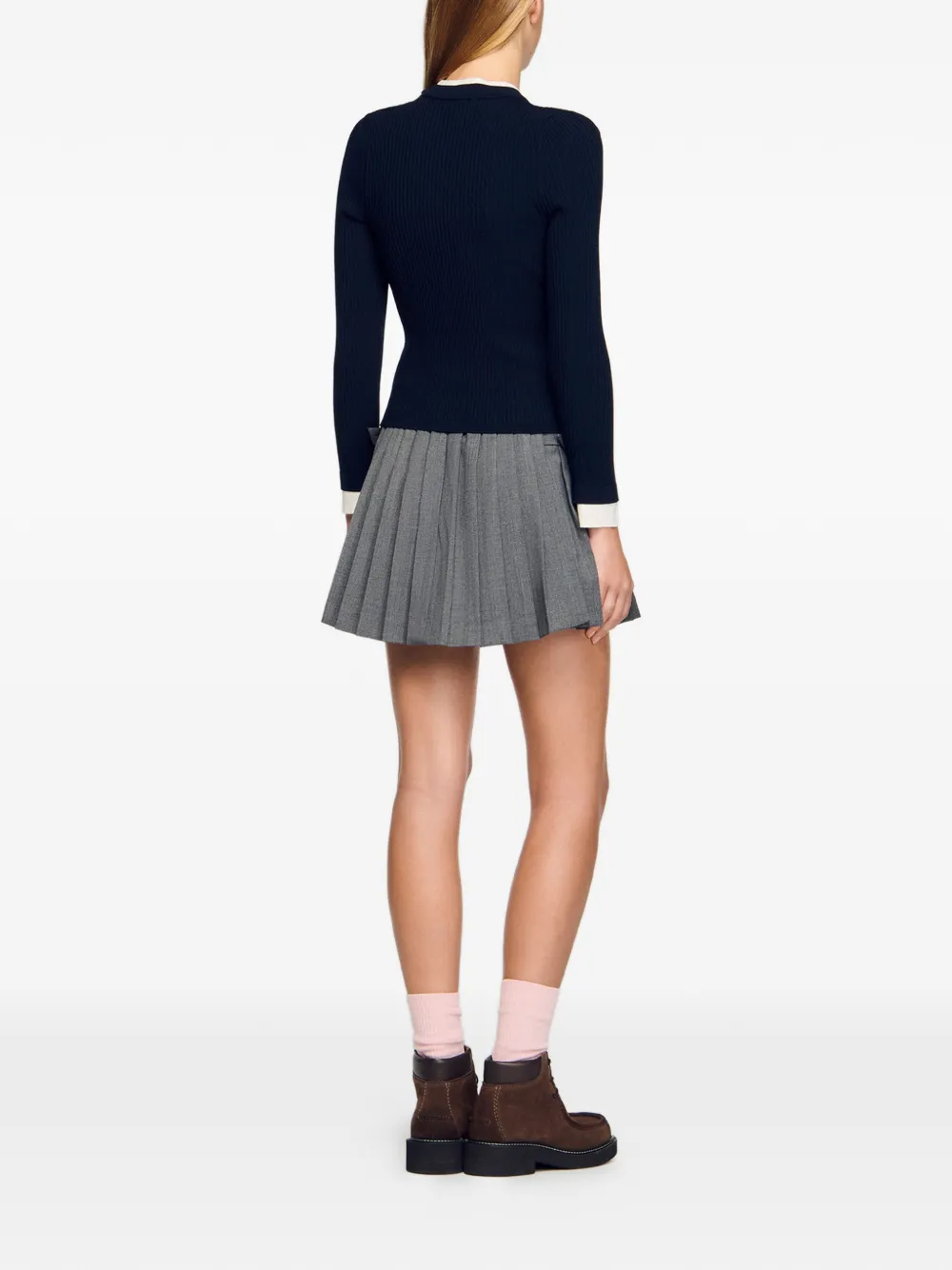 Long-Sleeve Ribbed T-Shirt