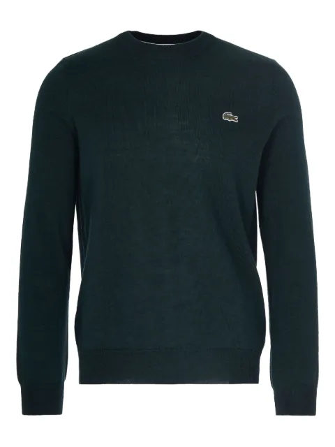 Lacoste logo-patch sweater
