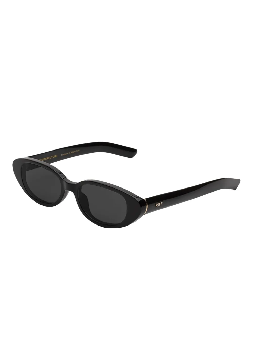 Retrosuperfuture oval-frame sunglasses - Zwart