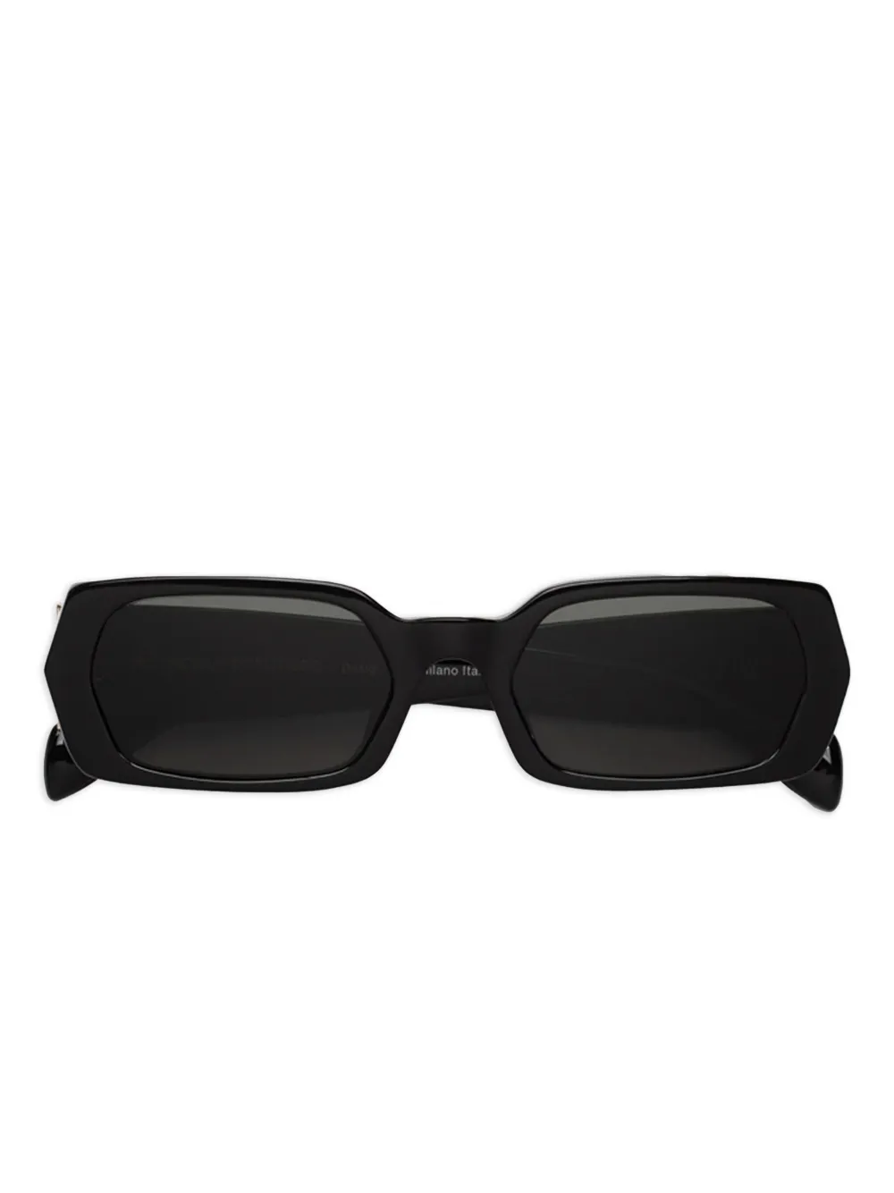 Retrosuperfuture geometric frame sunglasses | Black | Image 1
