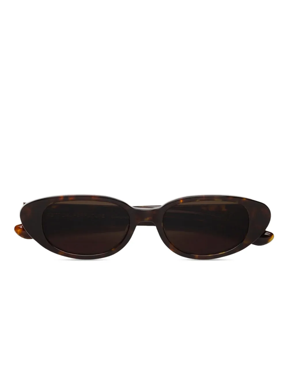 Retrosuperfuture oval frame sunglasses | Brown | Image 1
