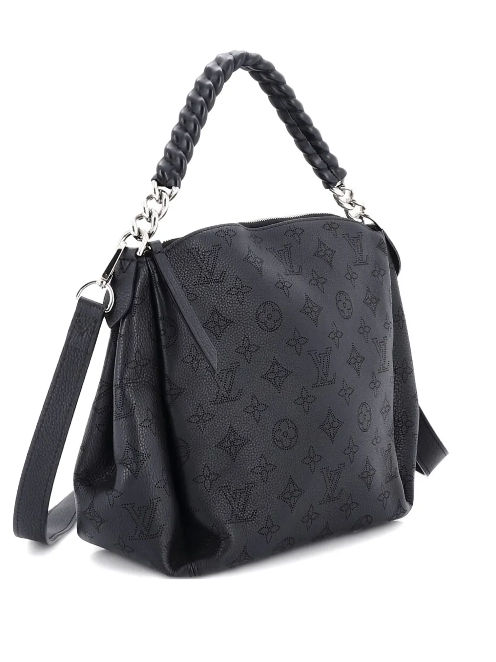 Louis Vuitton Pre-Owned Babylone Handbag Mahina Leather BB hobo bag -