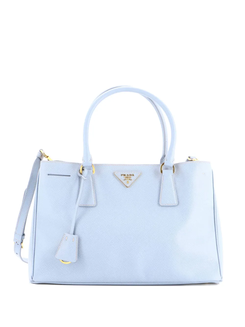 Prada Pre-Owned Gardener's Saffiano Leather Medium tote bag - ブルー Prada Pre-Owned Gardener's Saffiano Leather Medium tote bag - ブルー