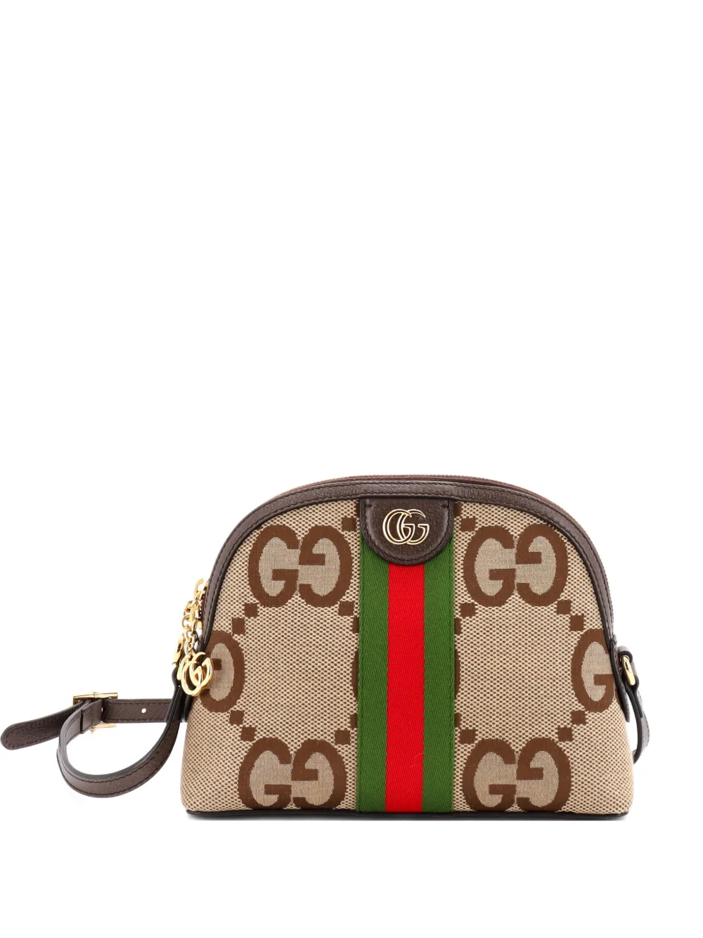 Gucci Pre-Owned Ophidia Dome Jumbo GG Canvas Small shoulder bag - Gucci Pre-Owned Ophidia Dome Jumbo GG Canvas Small shoulder bag -