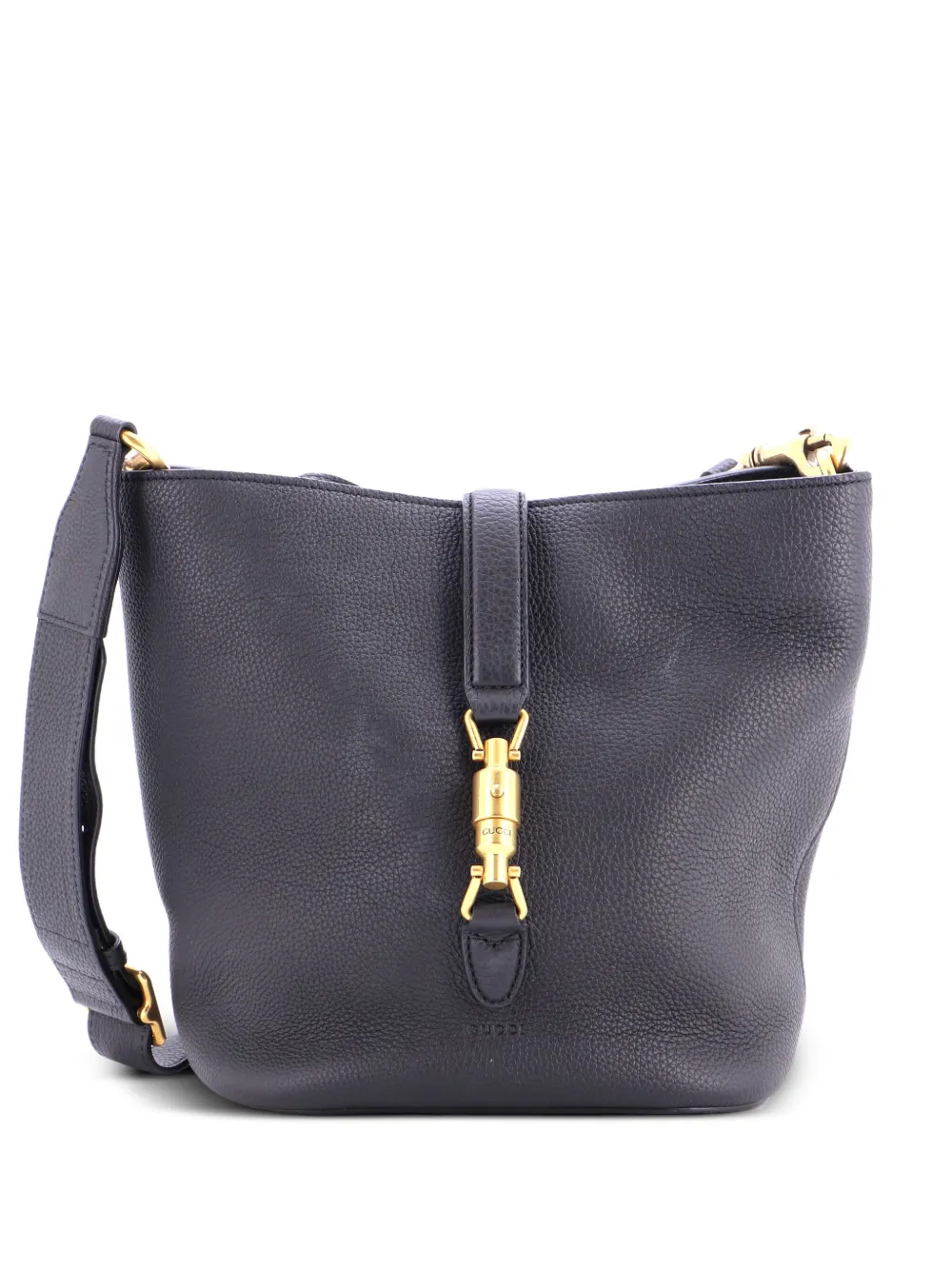 Gucci Pre-Owned Jackie Soft Leather bucket bag - ブラック Gucci Pre-Owned Jackie Soft Leather bucket bag - ブラック