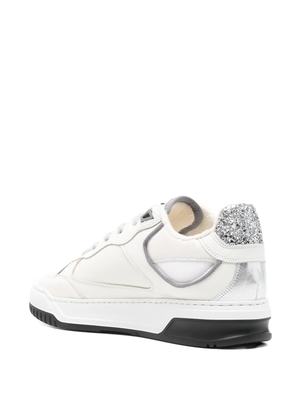 Ama Brand Sneakers met ster-applicatie Wit