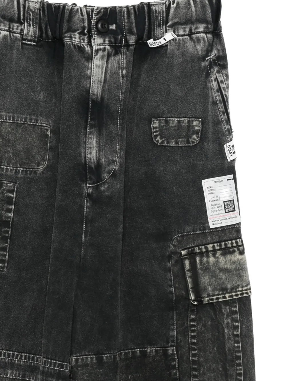 Miharayasuhiro Cargo-pockets Track Pants In Gray