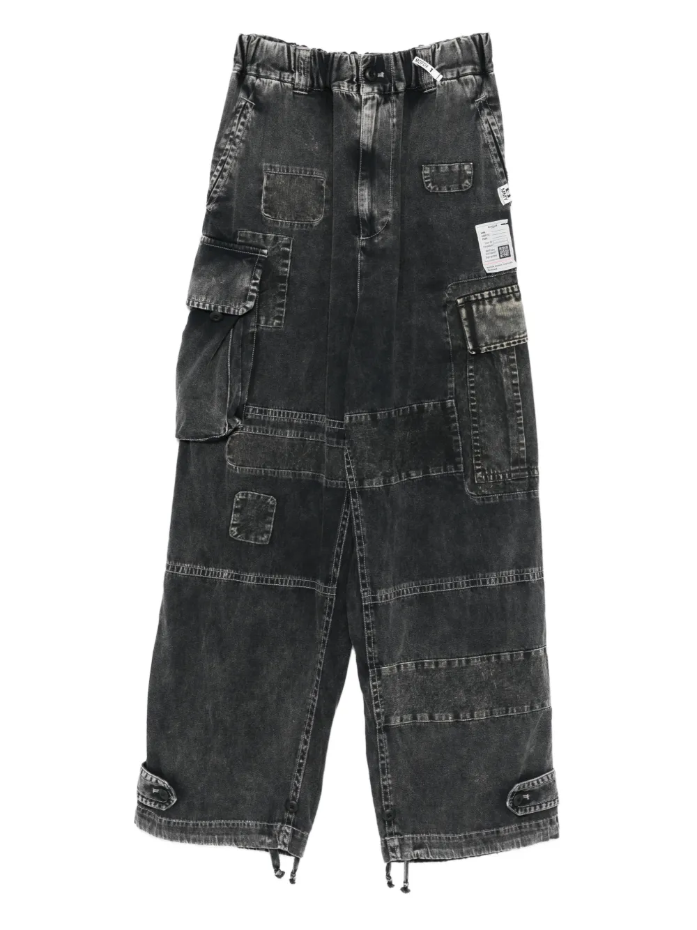 Miharayasuhiro Cargo-pockets Track Pants In Gray