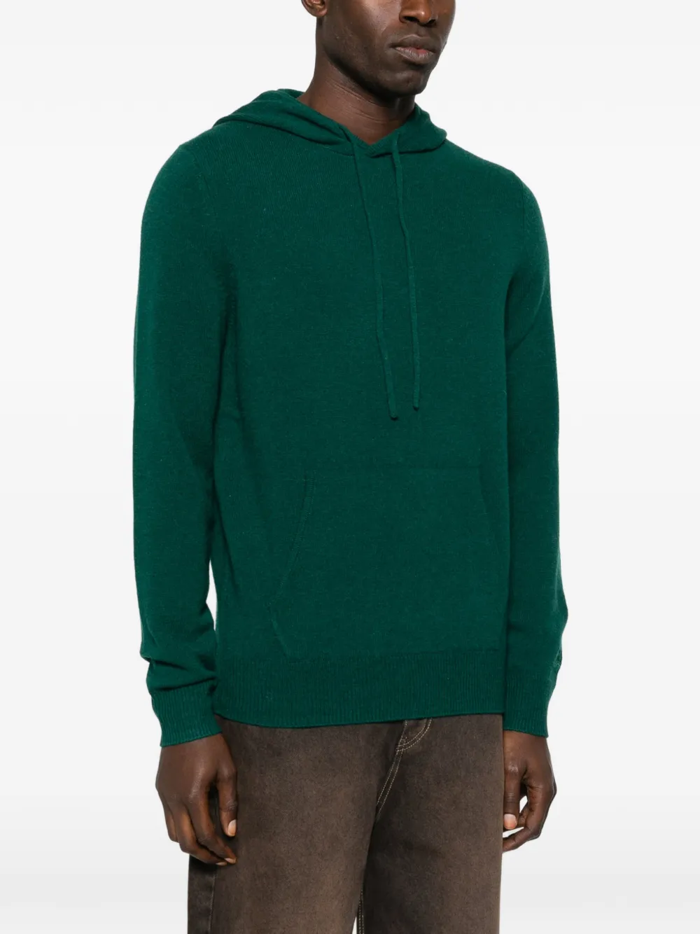 Mc2 Saint Barth Mahony Wool Hoodie - Green 