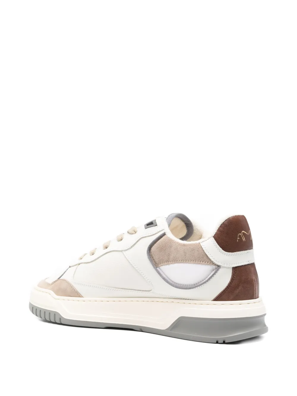 Ama Brand Sneakers met sterdetail Wit