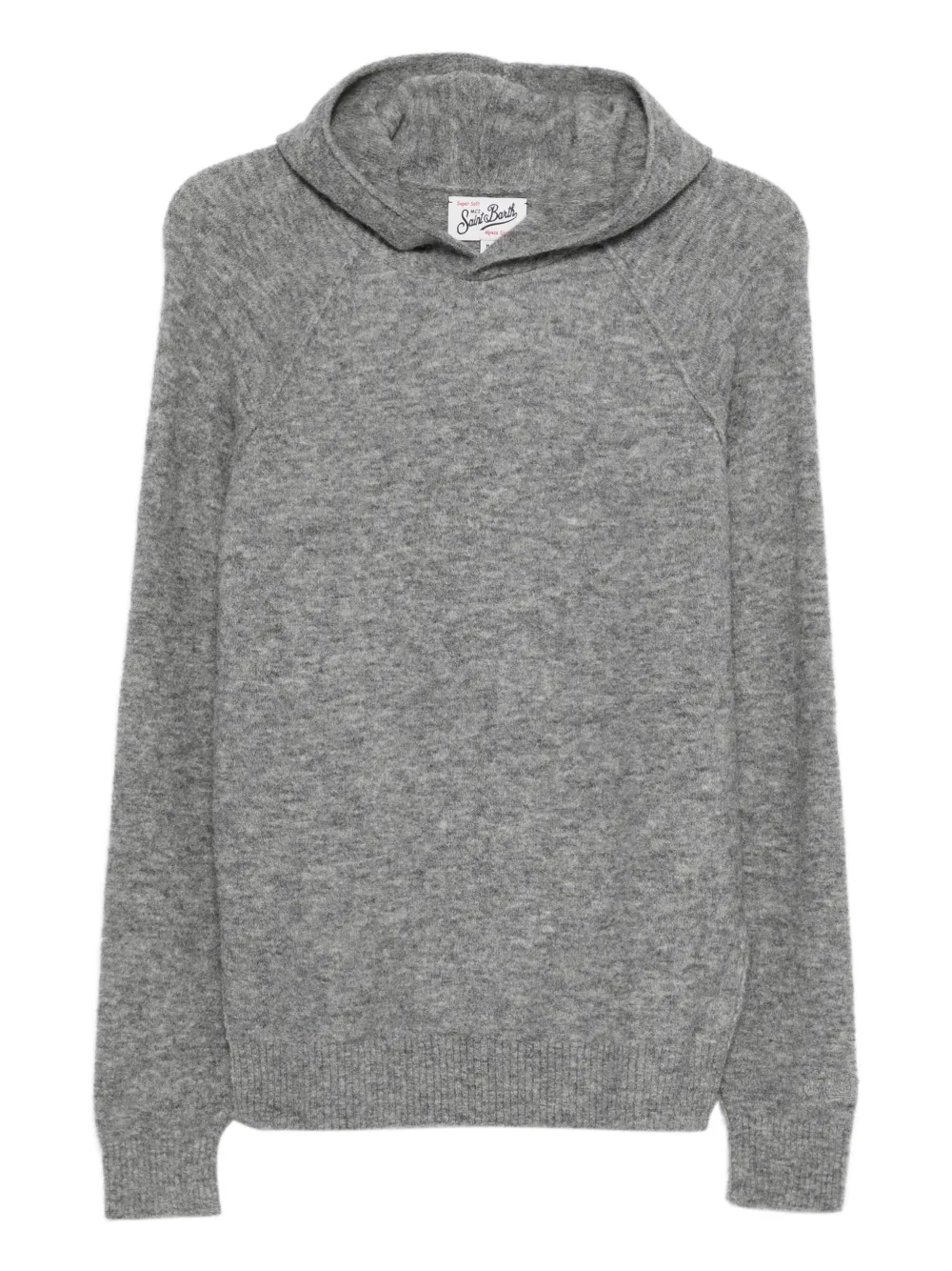 MC2 Saint Barth shawl-neck long-sleeve knitwear - Grigio