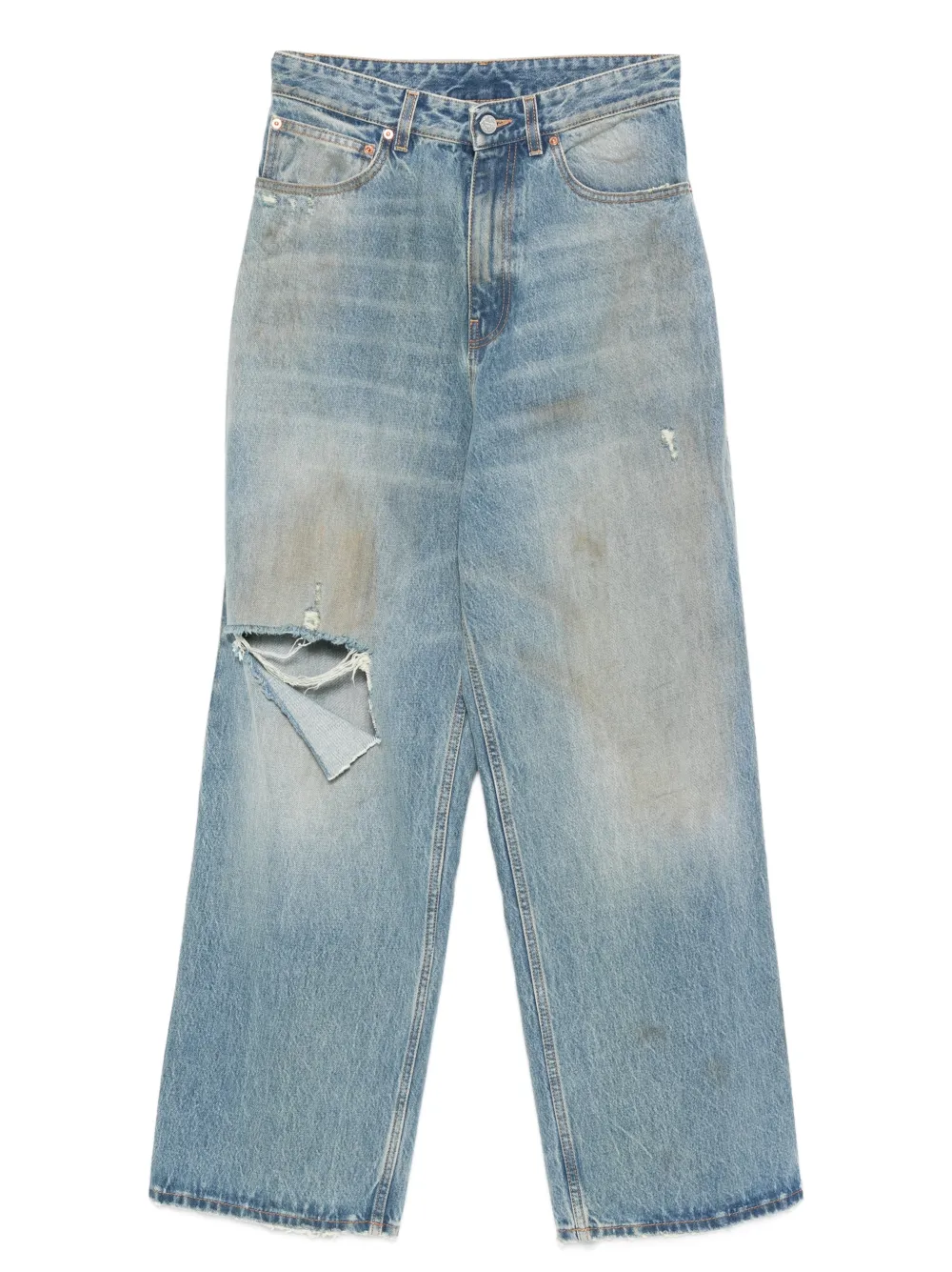 VETEMENTS jean à effet usé | bleu | Image 1