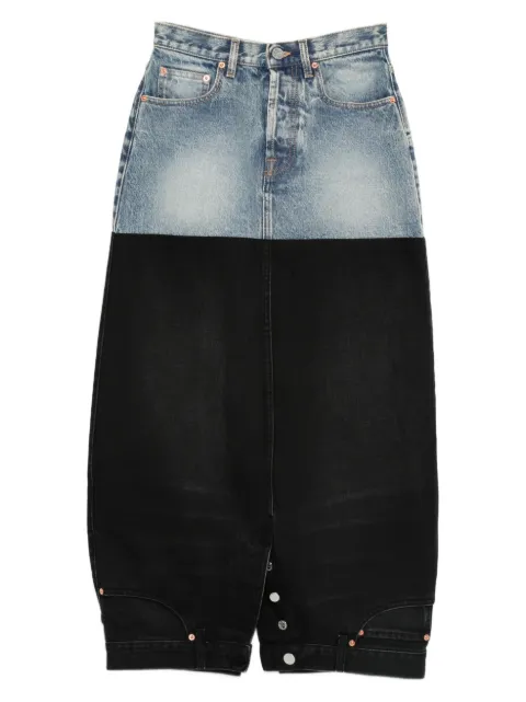 VETEMENTS Double midi skirt