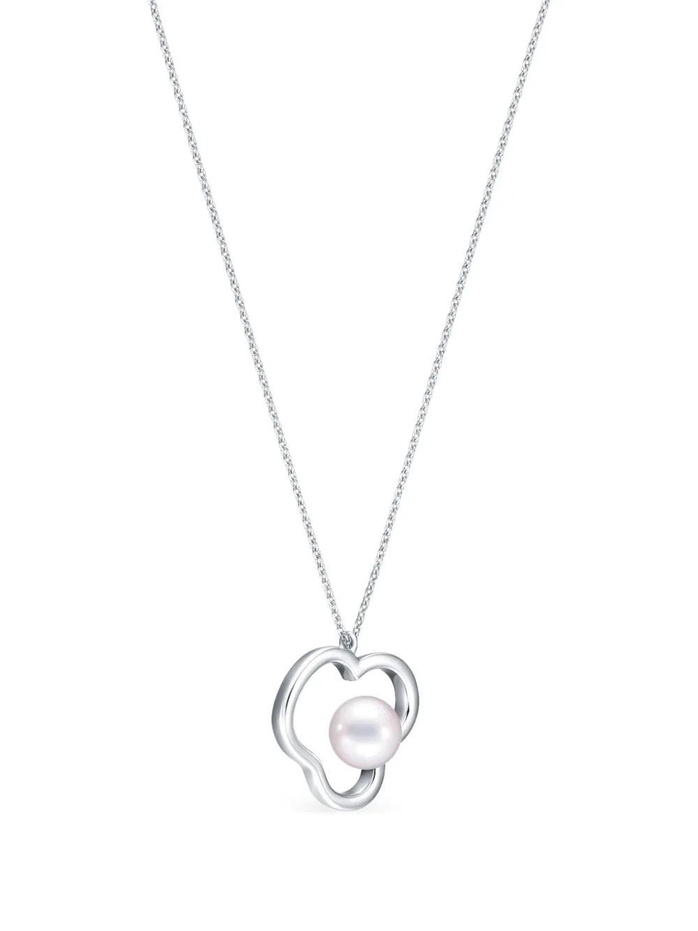 TASAKI collier en or blanc 18ct à perles Akoya Signature | argent | Image 1