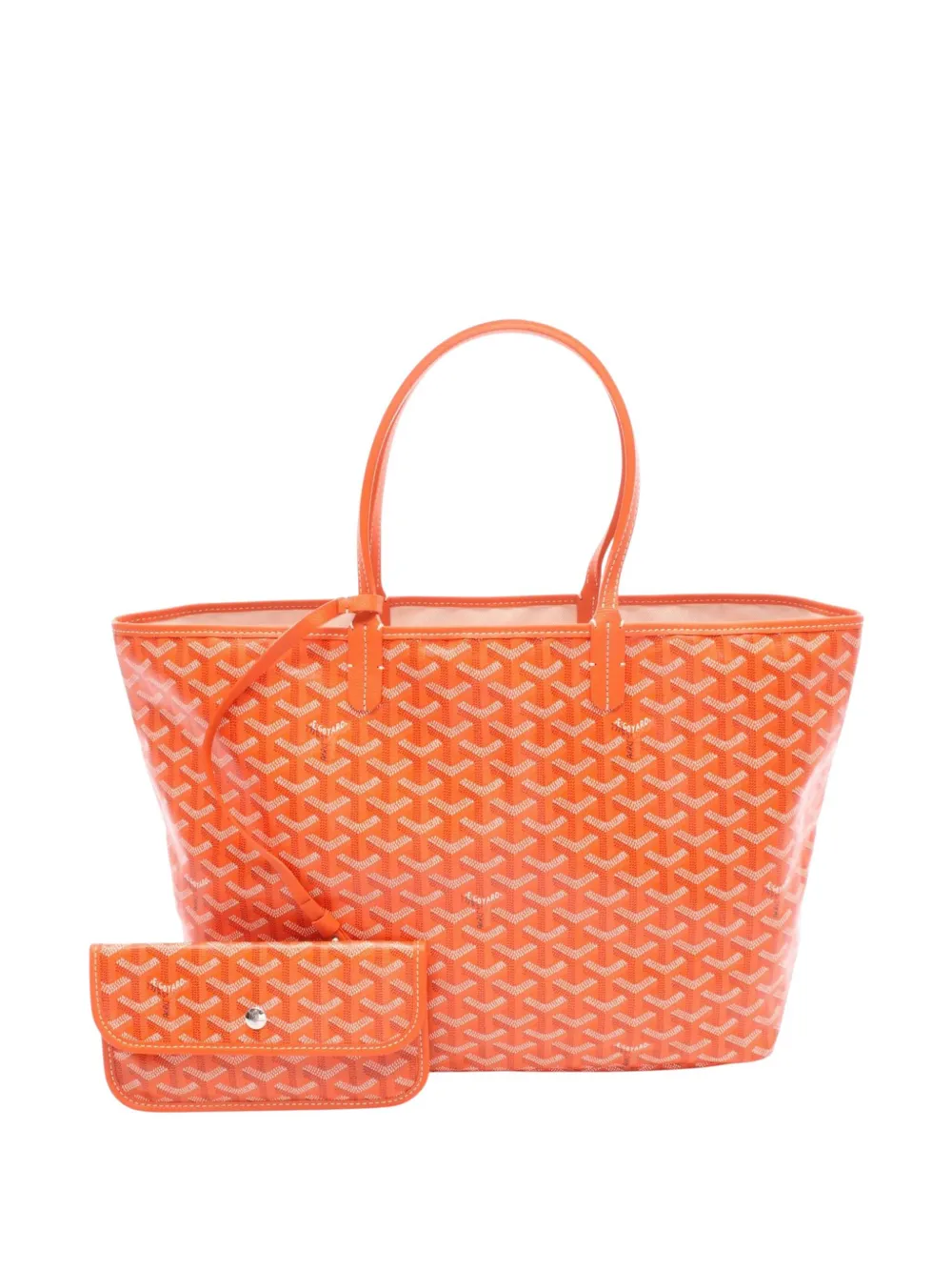 Goyard Pre-Owned 2010-2025 Goyardine Saint Louis PM tote bag | Orange | Image 1