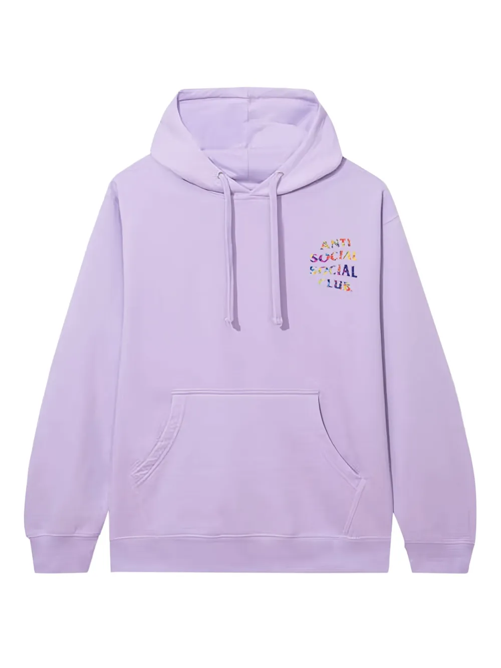 Anti Social Social Club long-sleeve long-sleeve hoodie - Violett
