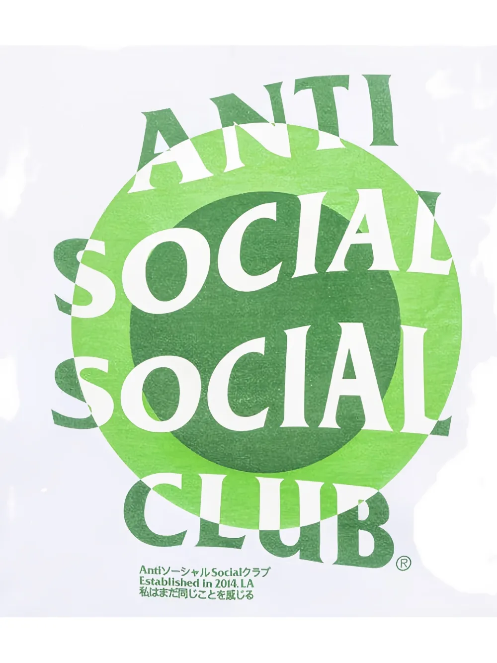 Anti Social Social Club Graphic-print Crew-neck T-shirt In White