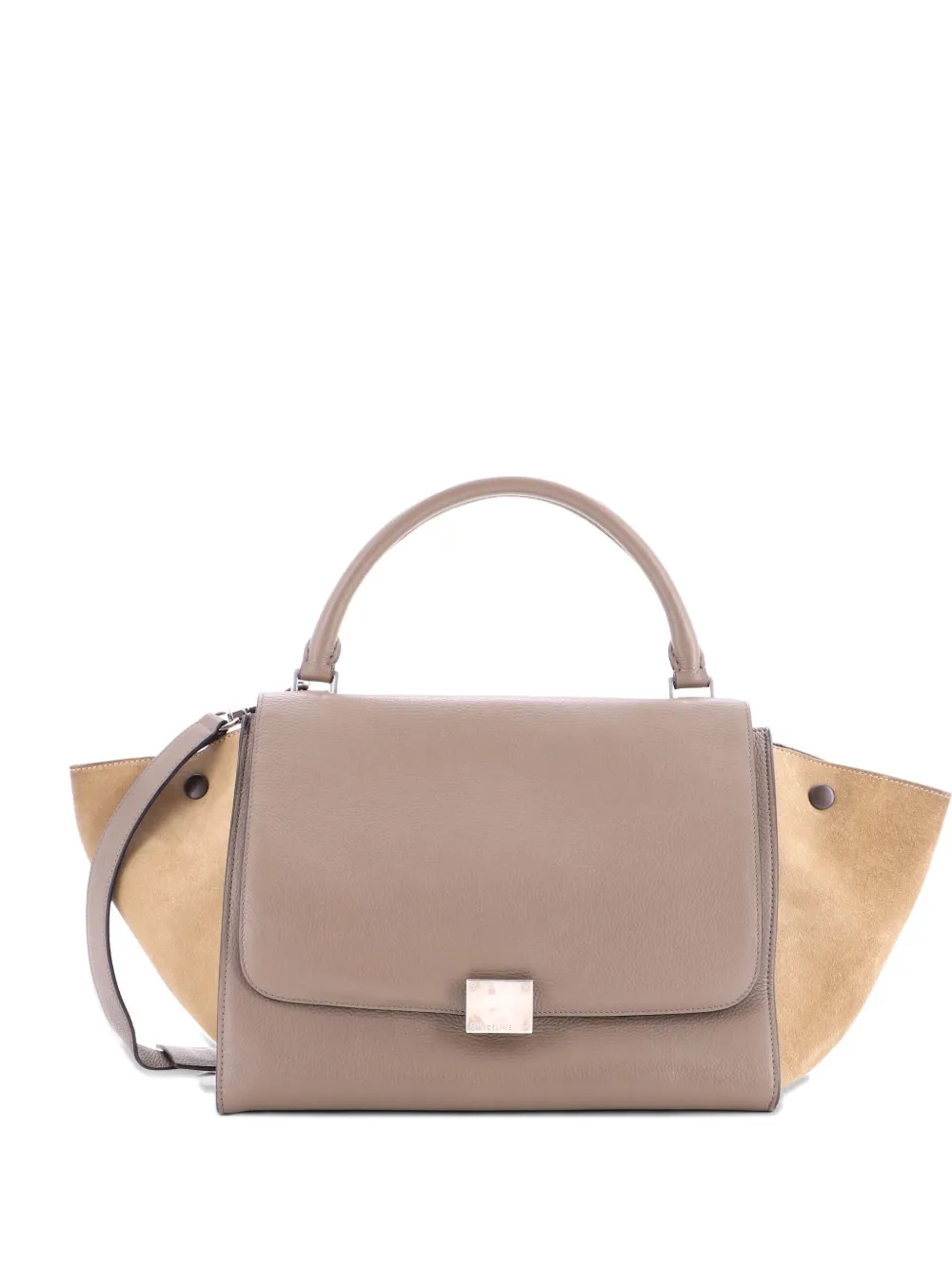 Celine Pre-Owned Trapeze Bag Leather Medium satchel - ニュートラル Celine Pre-Owned Trapeze Bag Leather Medium satchel - ニュートラル