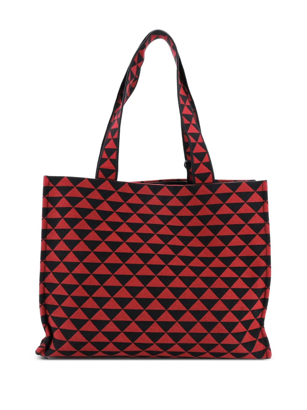 Prada Pre-Owned Symbole Shopper Jacquard Horizontal tote bag | Pre-Owned | Image 2