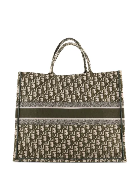 Christian Dior Pre-Owned Book Oblique Canvas Large tote bag