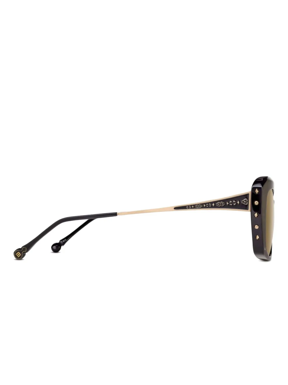 Matsuda square-frame sunglasses - Zwart