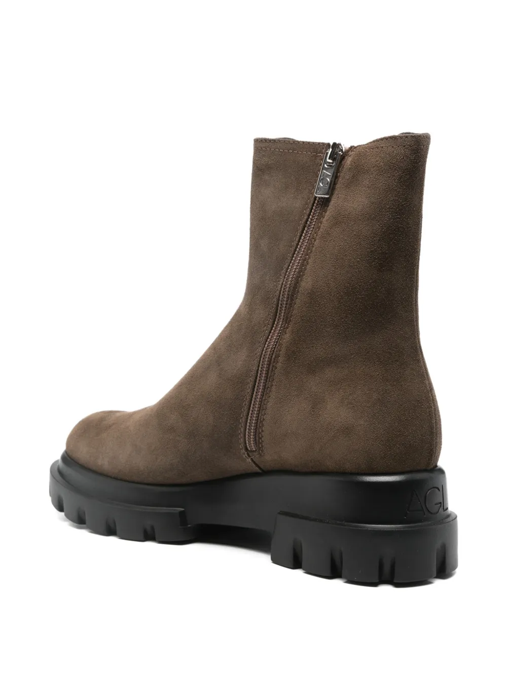 AGL Laarzen met chunky zool Bruin