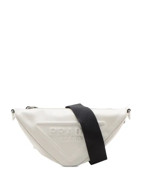 Prada Pre-Owned 2013-2025 Grace Lux Triangle crossbody bag