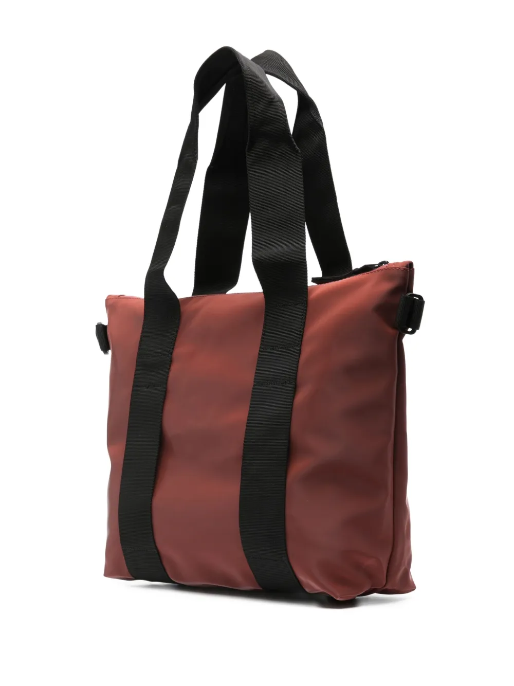 Rains Zip-fastening Tote Bag In Red
