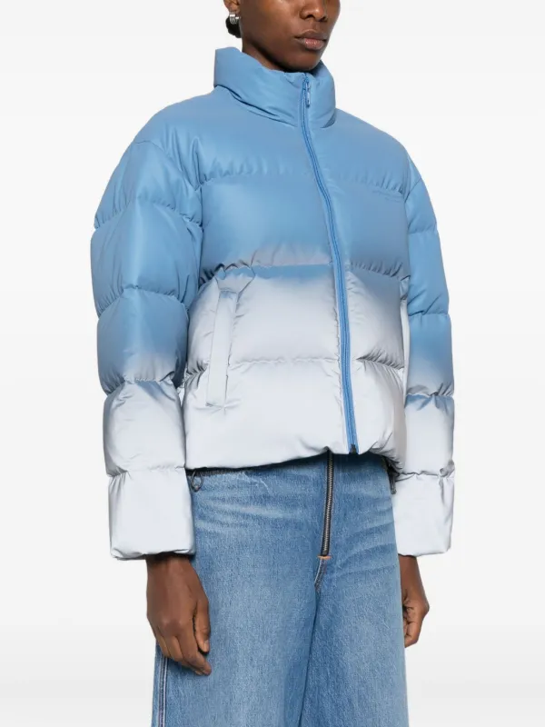Alexander Wang リフレクティブ クロップドジャケット | ブルー 