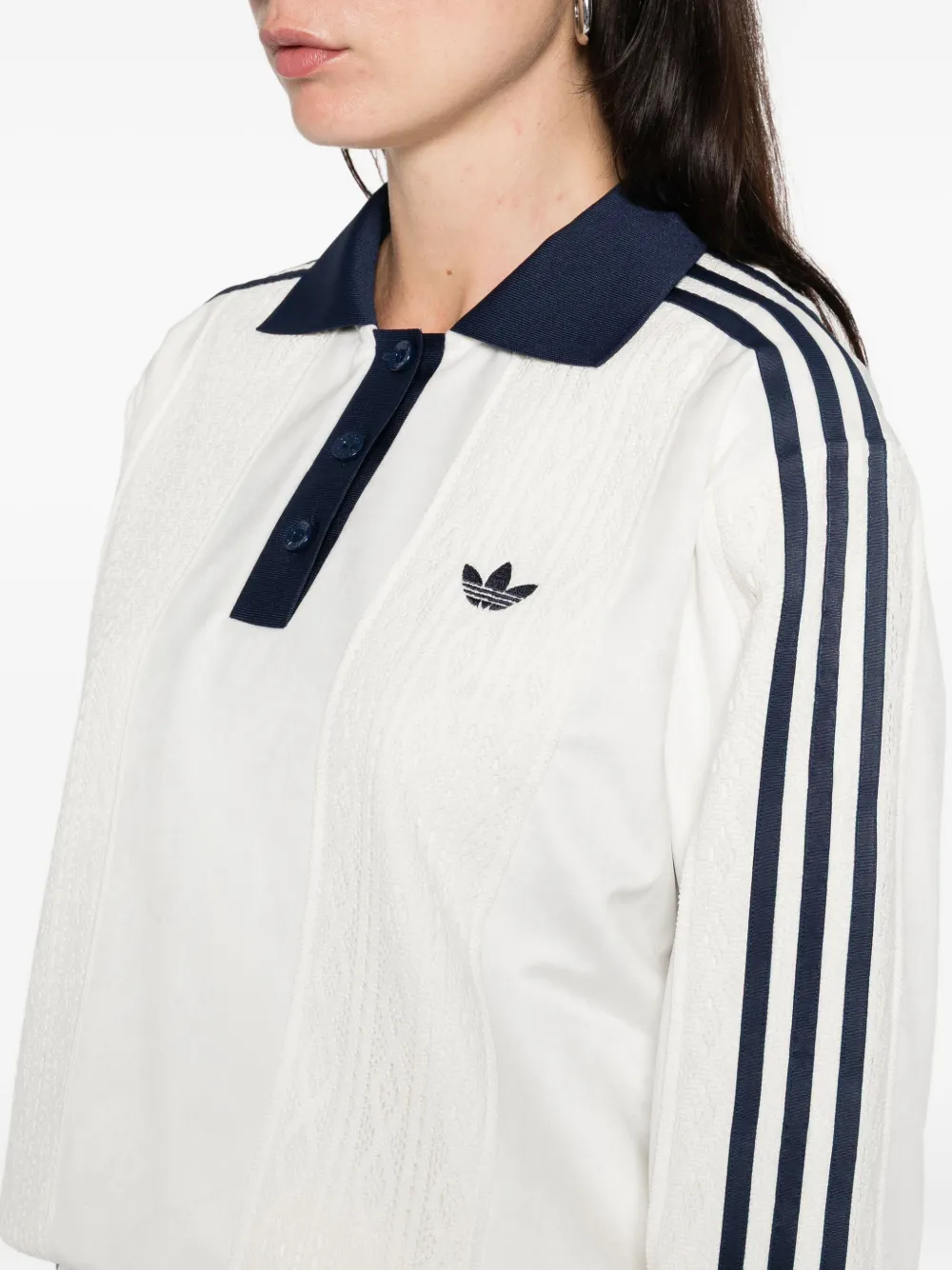 adidas Winterized Soccer polotop Wit
