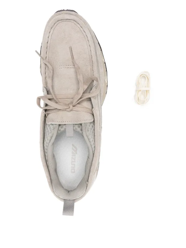 Mizuno Wave Prophecy Moc Suede Sneakers | Grey | FARFETCH CA
