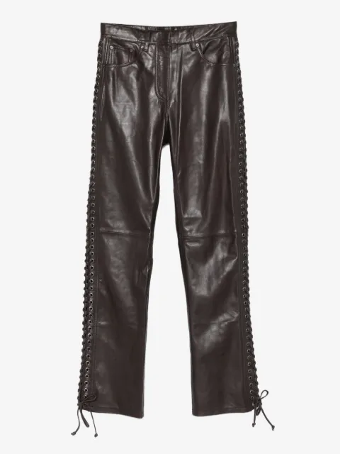 ROTATE BIRGER CHRISTENSEN eyelet-detail trousers