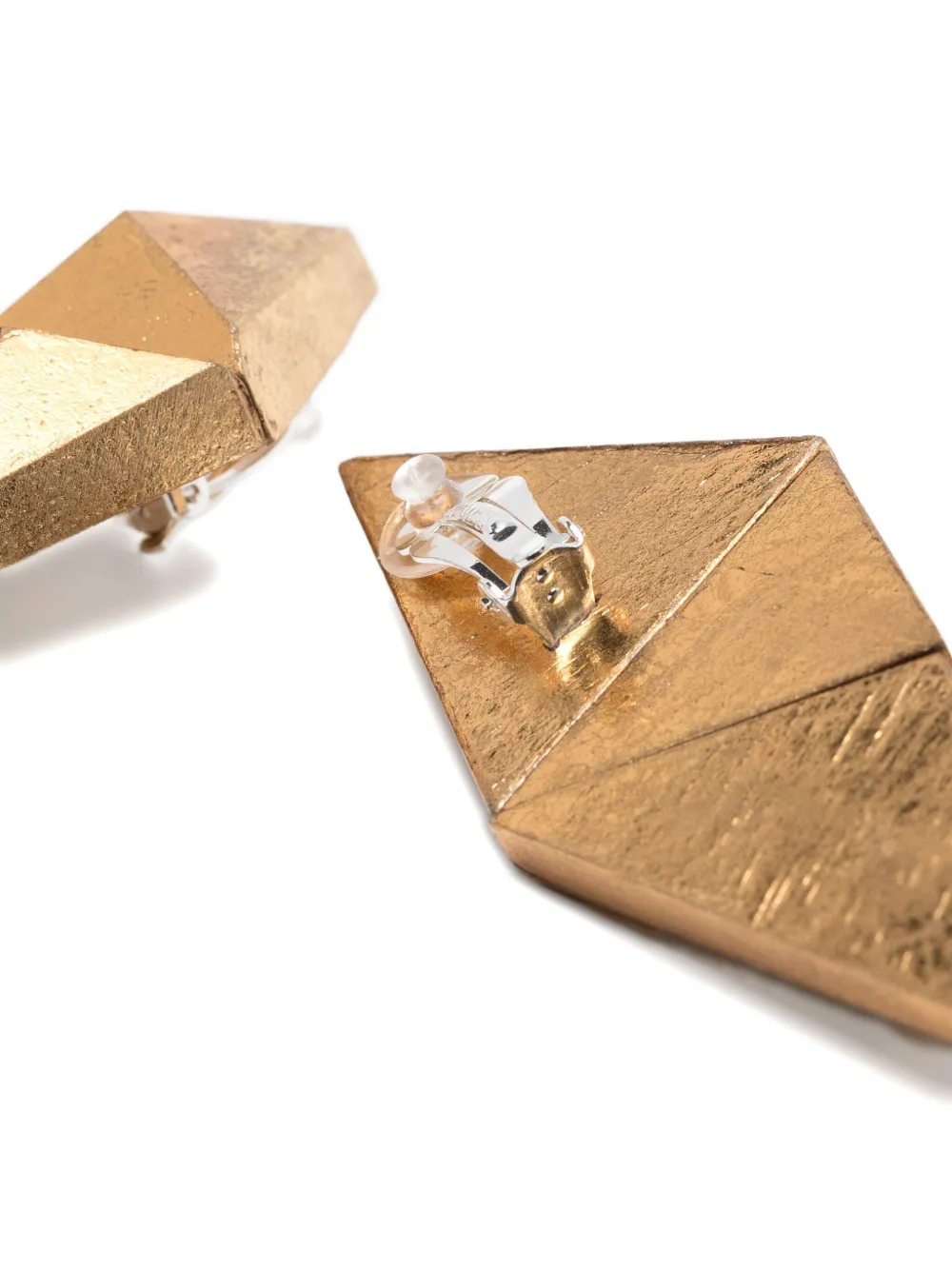 Monies Geometric Earrings In Gold