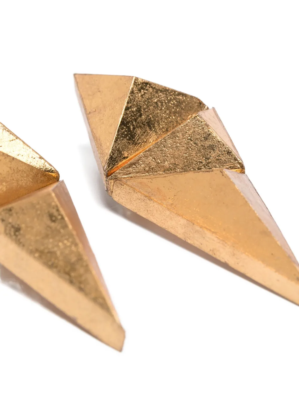Monies Geometric Earrings In Gold