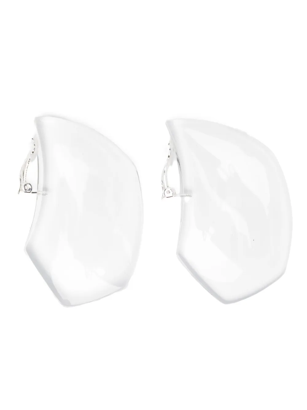 Monies drop-style earrings | White | Image 1