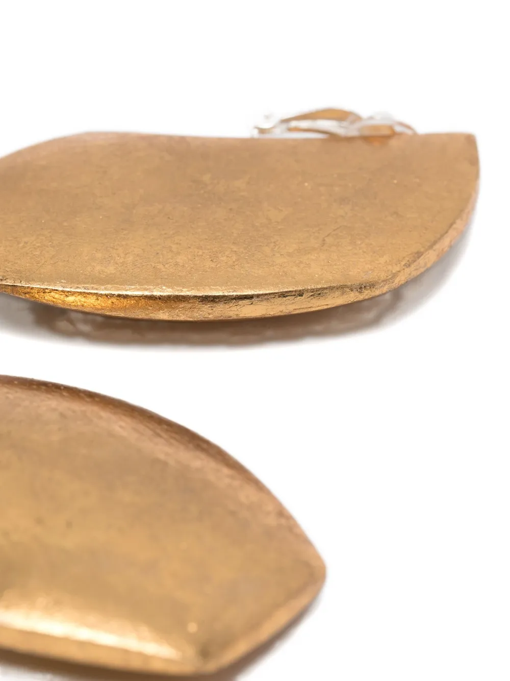 Monies Geaometric-shape Clip-on Earrings In Gold