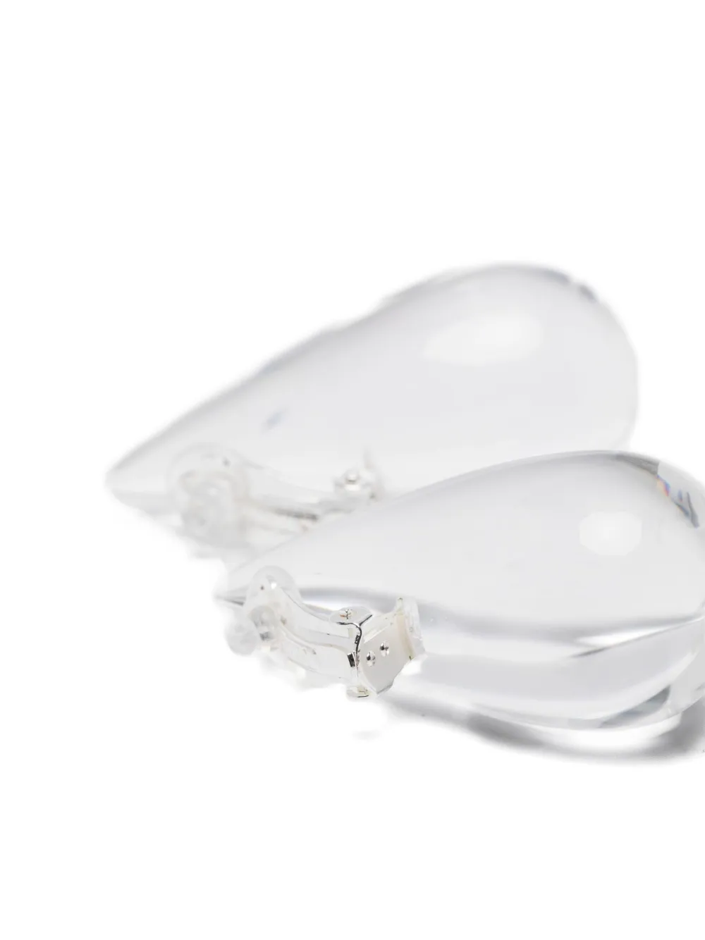 Monies Tear-drop Earrings In Metallic