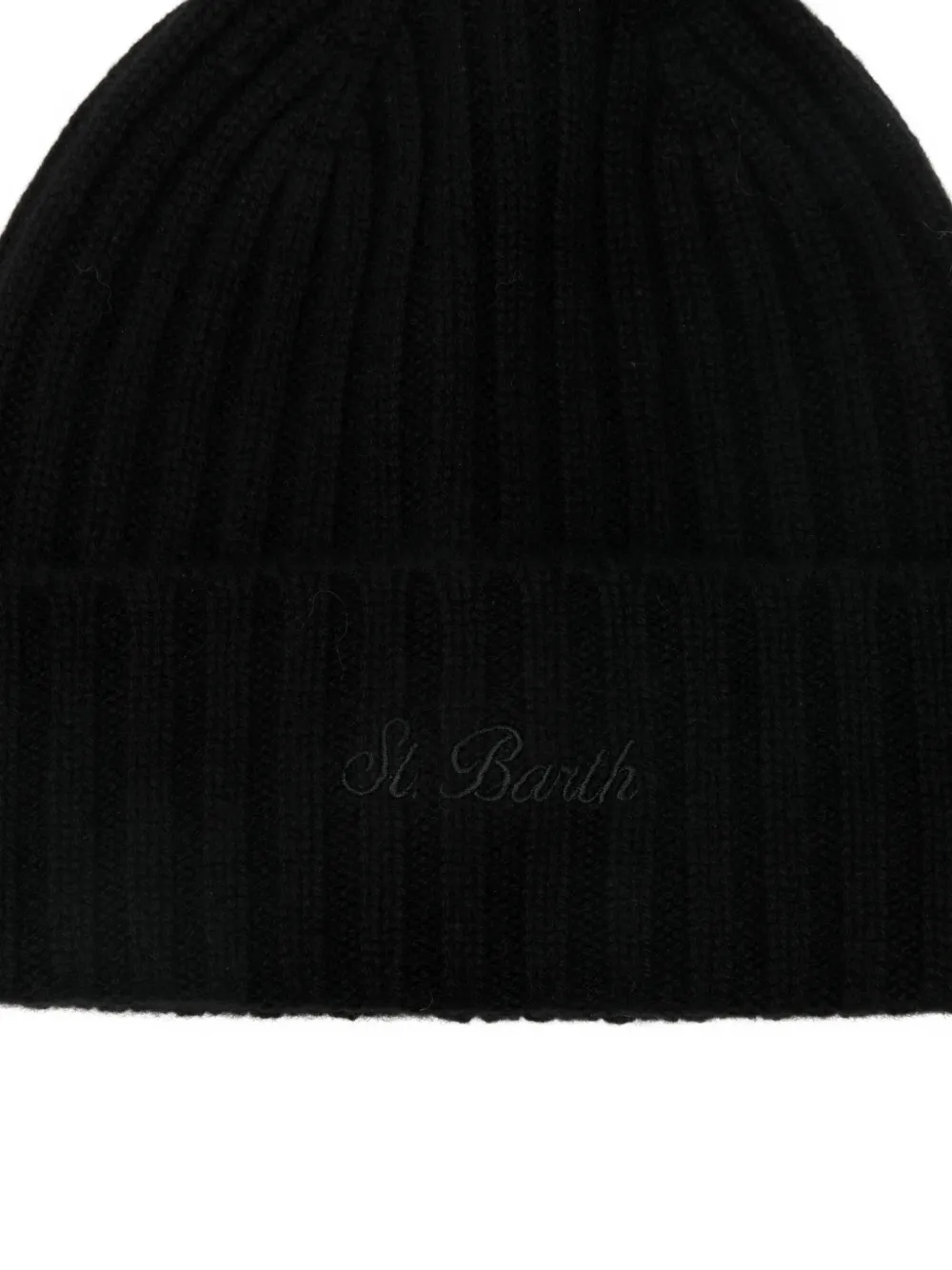 Mc2 Saint Barth Wengen Cashmere In Black
