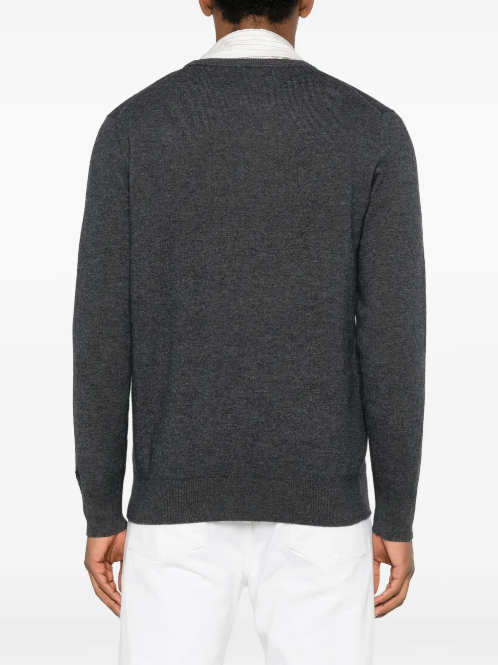 MC2 Saint Barth Heron trui met ronde hals Grijs