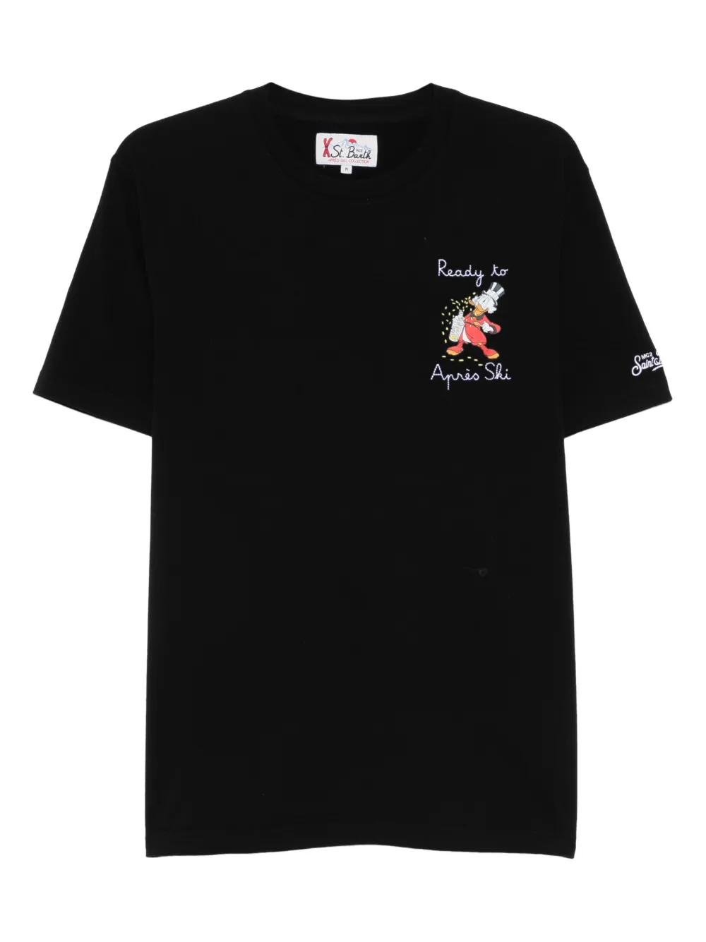 MC2 Saint Barth playera con bordado | negro | Image 1