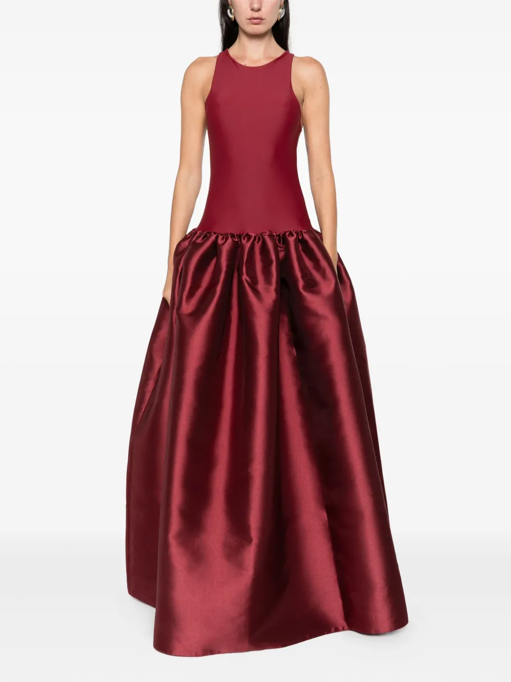 Atu Body Couture ruffled dress - Rood