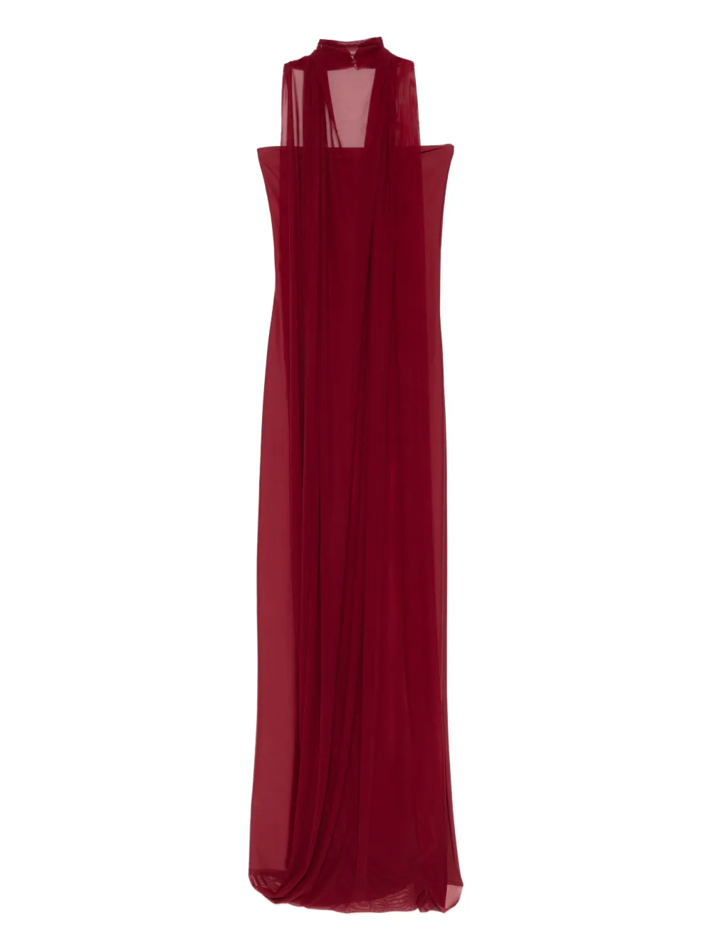 Atu Body Couture halterneck side-split gown | Red | Image 1