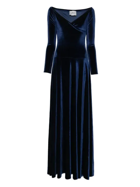 Atu Body Couture velvet gown