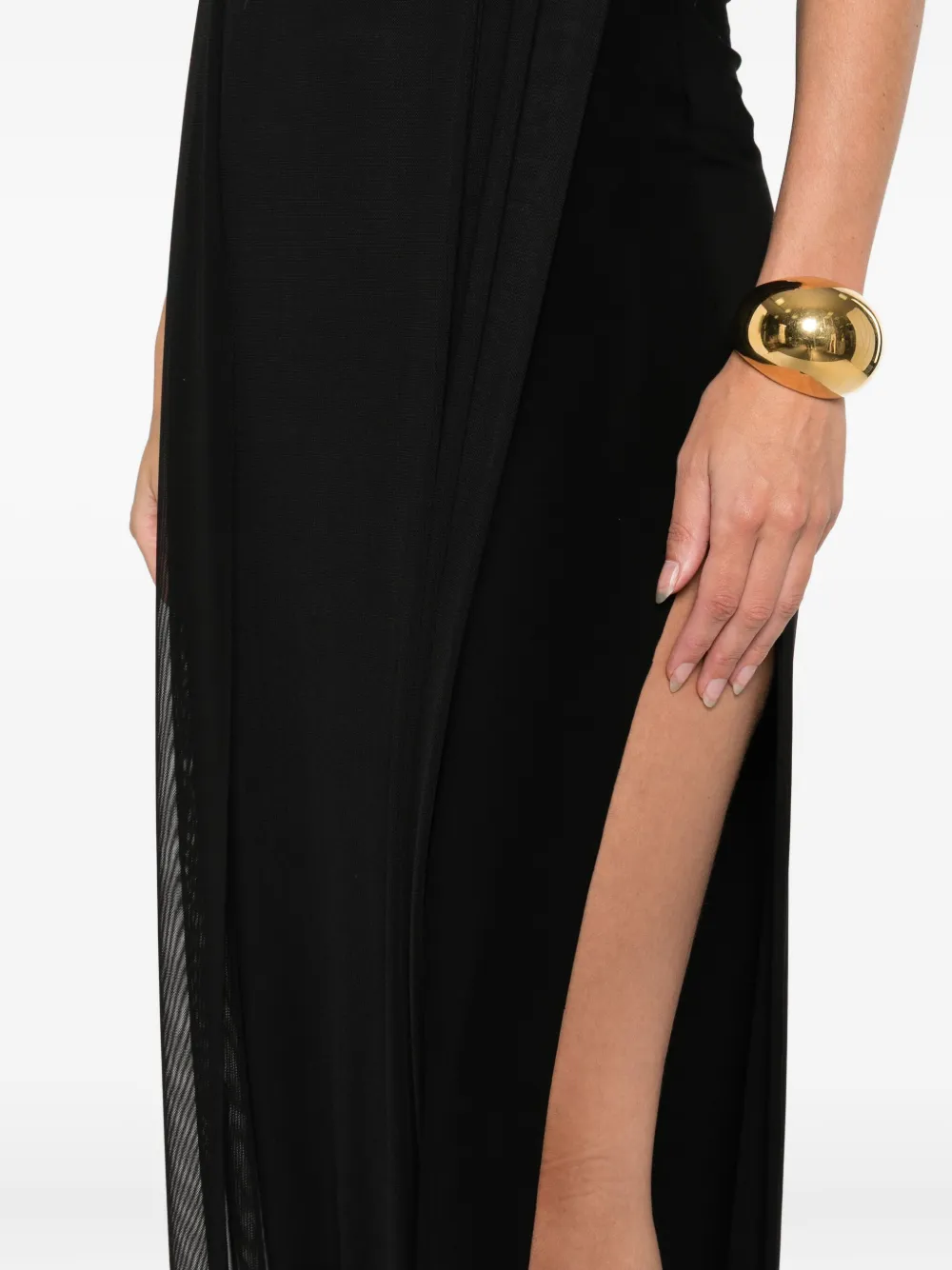 Atu Body Couture Avondjurk met halternek Zwart