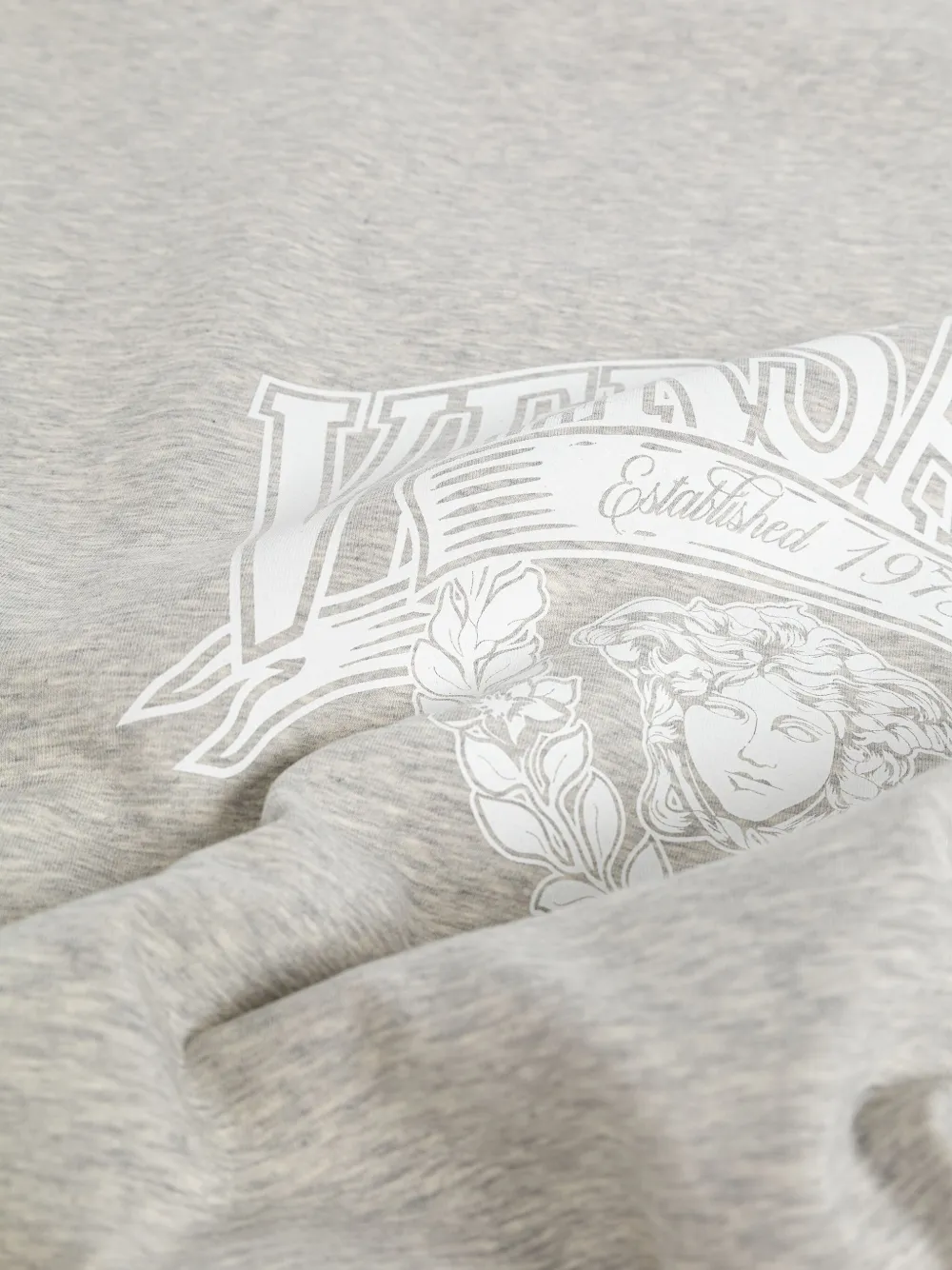 Versace Kids Deken met logoprint Grijs