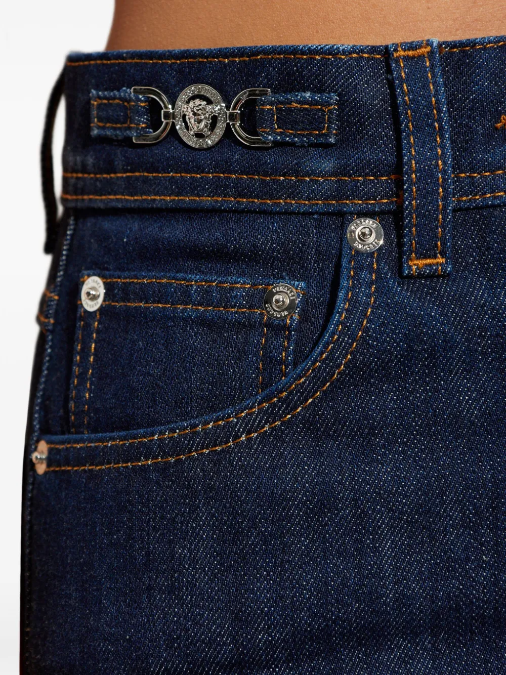 Versace Medusa jeans Blauw
