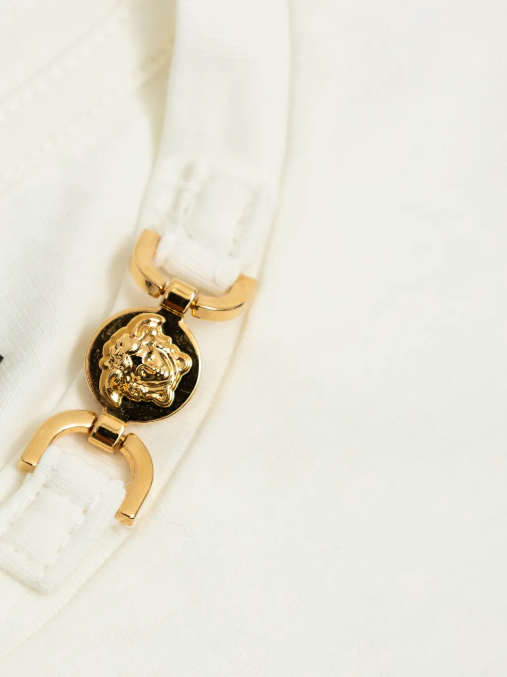 Versace Kids T-shirt met ronde hals Wit